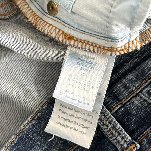 COPY - Frame Denim Le Skinny de Jeanne - Size 25 - Picture 9 of 9